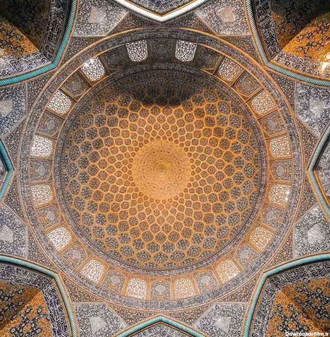 تصویر باکیفیت مسجد شیخ لطف الله
