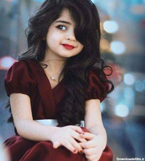 مجموعه عکس دختر بچه خوشگل چشم مشکی (جدید)