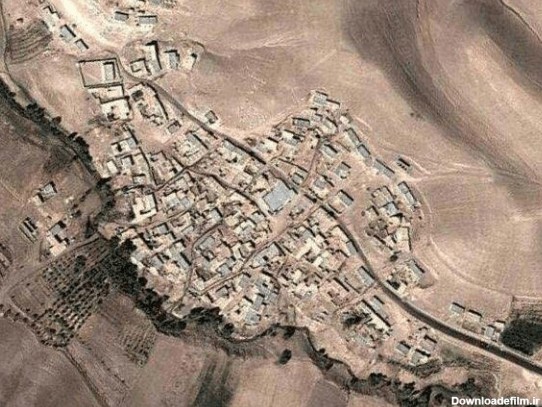 عکس هوایی روستایی شبیه به نقشه ایران - داتیکا | اخبار فناوری ...