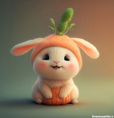 خرید تابلو اتاق کودک طرح بچه خرگوش با قیمت مناسب - مبین چاپ