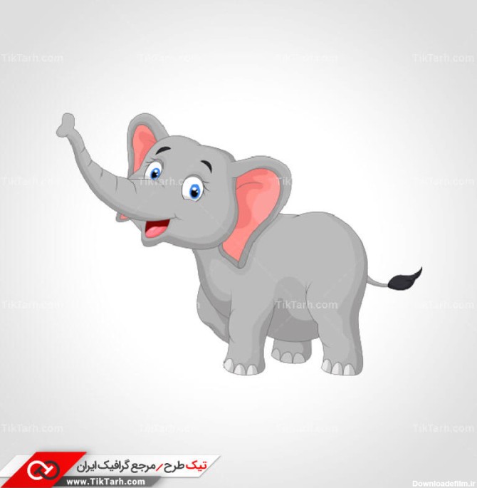 دانلود طرح لایه باز شخصیت کارتونی دامبو فیل | تیک طرح مرجع گرافیک ...