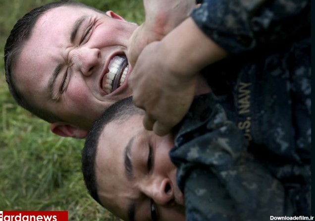 تصاویر: تمرینات دانشجویان نیروی دریایی ارتش آمریکا