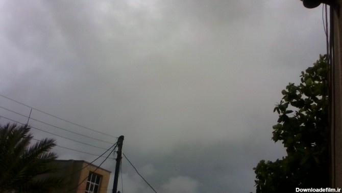 هوای,بارانی ابری الان - عکس ویسگون