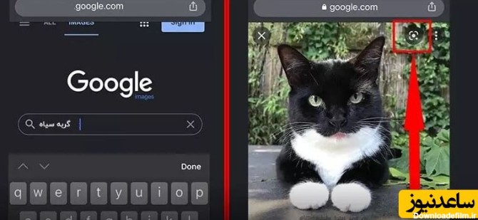 آموزش سرچ عکس در گوگل با گوشی