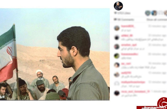 سردار سلیمانی در قاب جوانی و جبهه +تصاویر