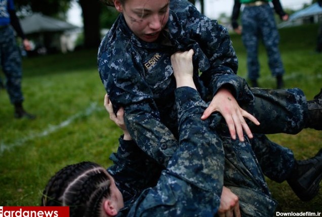 تصاویر: تمرینات دانشجویان نیروی دریایی ارتش آمریکا