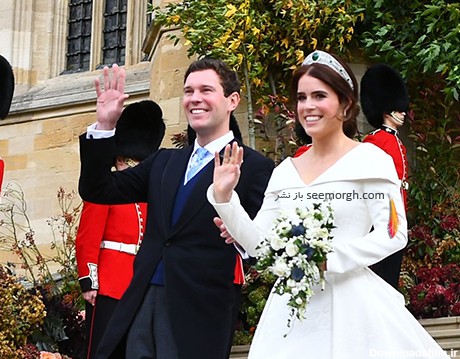 عکس های دیده نشده از مراسم عروسی نوه ملکه انگلیس،پرنسس اوژنی ...