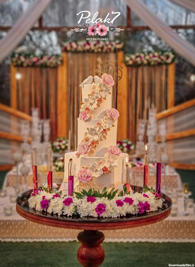 کیک عقد یا عروسی