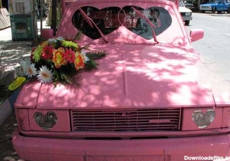 ماشین عروس جالب در ایران (عکس)