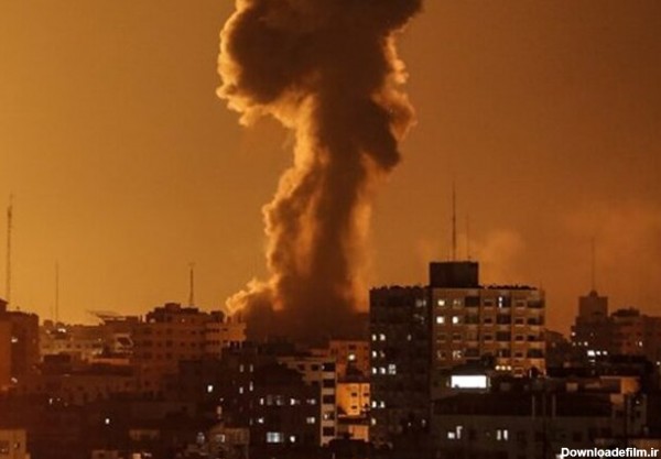ببینید | فیلمی تازه از حمله جنگنده‌های اسرائیلی به نوار غزه