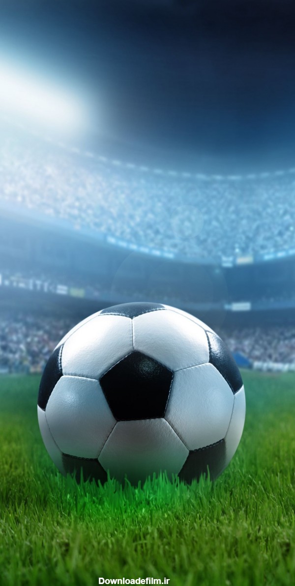 تصویر زمینه ورزشی والپیپر فوتبال توپ - عکس ویسگون