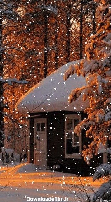عکس تصویر زمینه زمستانی