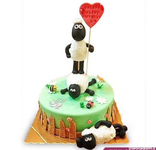 کیک تولد حیوانات - کیک بره ناقلا ۷ | کیک آف