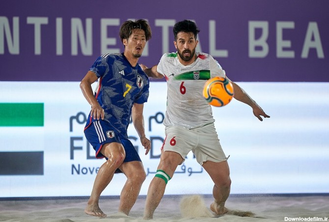 گزارش تصویری دیدار تیم های ملی فوتبال ساحلی ایران - ژاپن