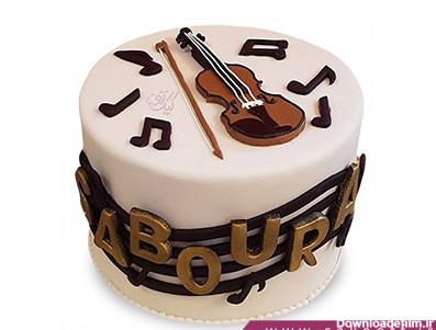 کیک تولد موسیقی - کیک نوای بهشتی | کیک آف