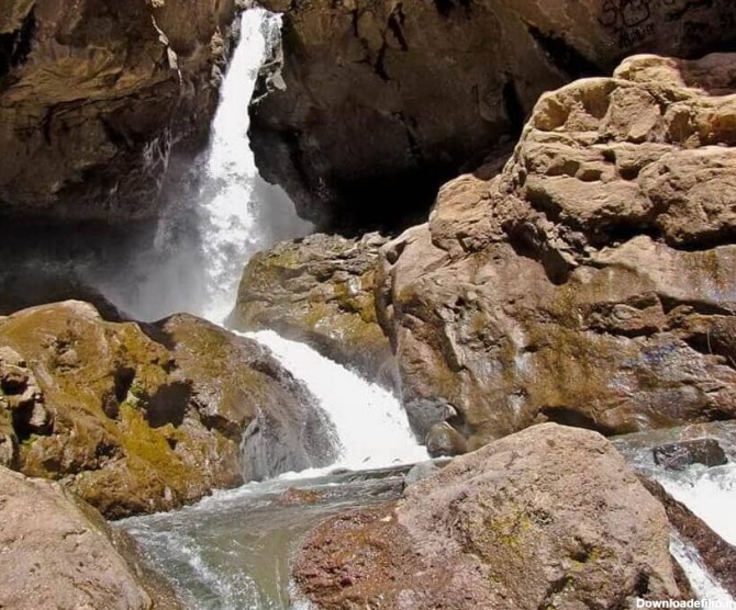 آبشار کرکبود از مکان های دیدنی طالقان
