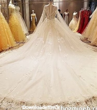 50 مدل لباس عروس جدید 1398 | بزمینه
