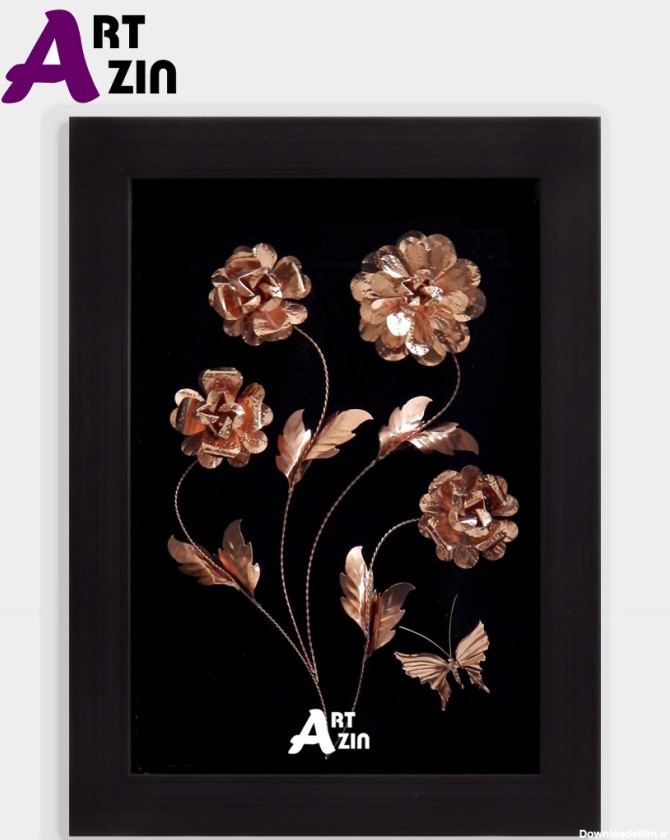هدایای تبلیغاتی تابلو گل مسی سایز ۲۶*۳۵ سانتی کد: 160 - گروه هنری ...