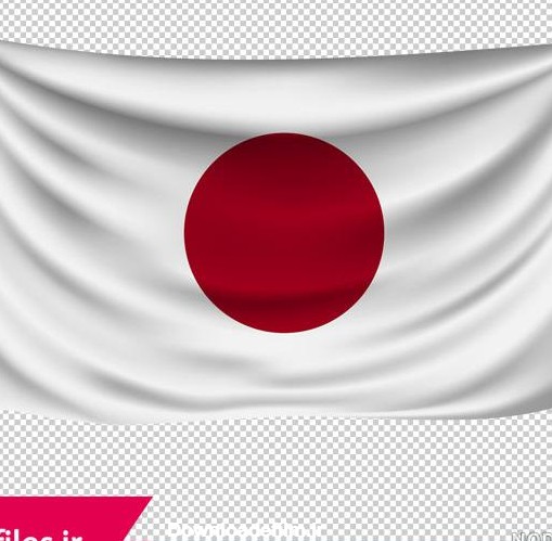 عکس پرچم ژاپن برای تصویر زمینه - عکس نودی