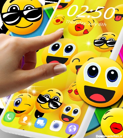 دانلود برنامه Emoji live wallpaper برای اندروید | مایکت