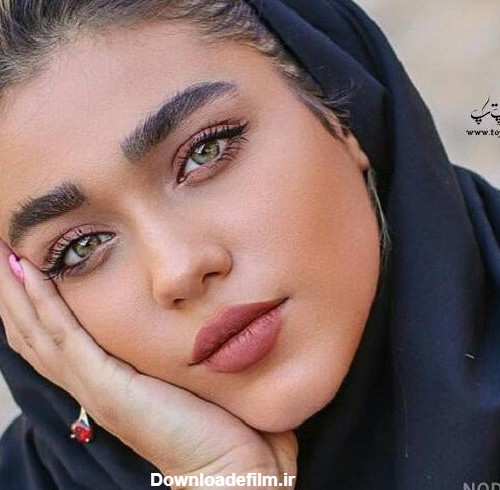 عکس دختر چشم خاکستری ایرانی