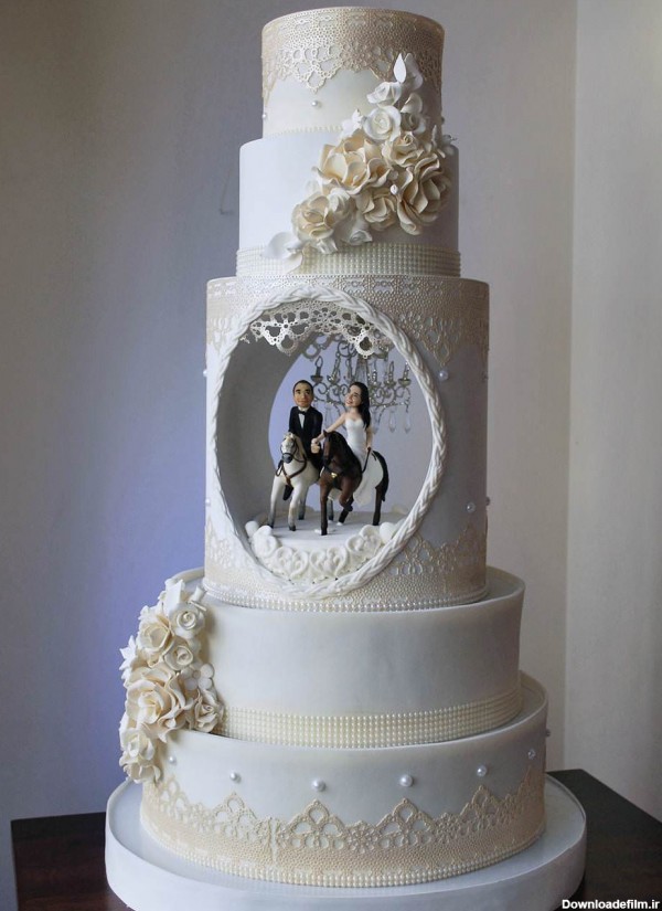12 مدل کیک عروسی برای همه سلیقه ها | بزمینه