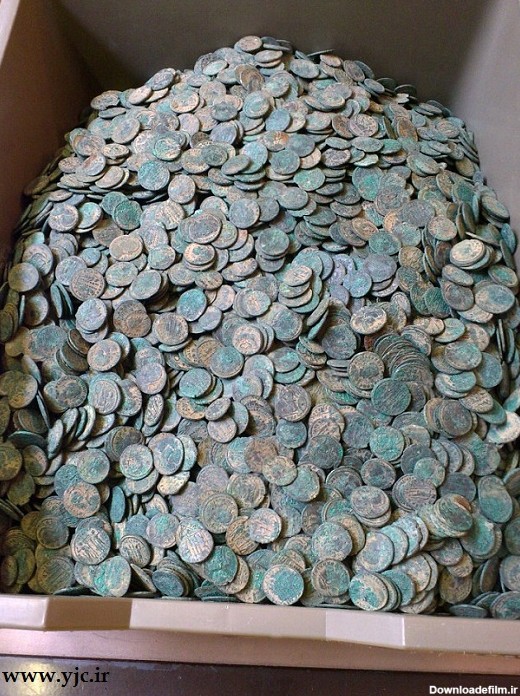 کشف گنجینه 500 میلیونی سکه های رومی +عکس