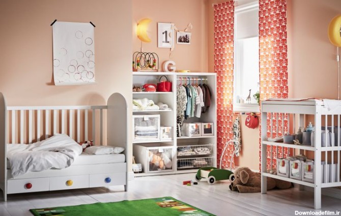 تزیین اتاق نوزاد چگونه اتاق کودک را دیزاین کنیم ؟ تصویر