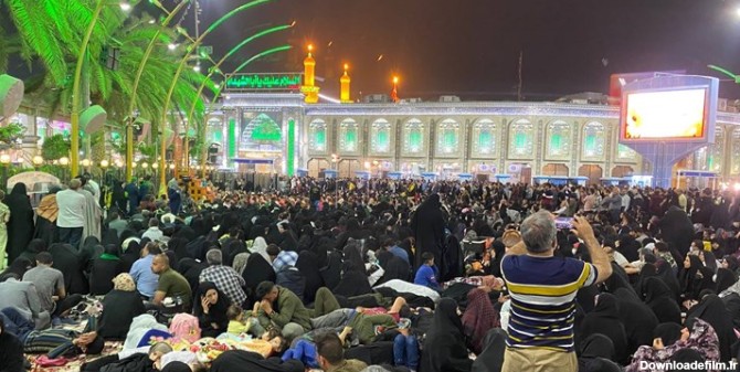 ایرانیان شب جمعه در جوار حرم امام حسین (ع) روضه‌خوانی می‌کنند