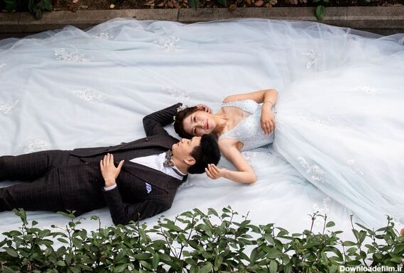 زوج در حال عکاسی در شانگهای - اسپوتنیک ایران