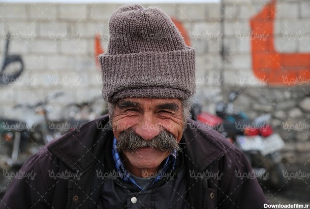 عکس پیرمرد سبیل دار - ایران طرح