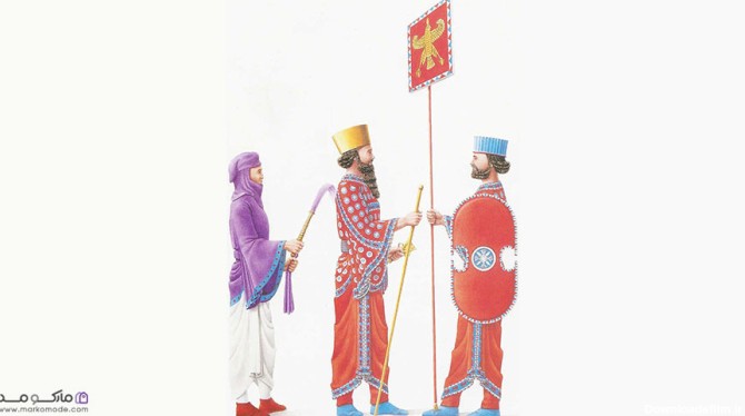 پوشاک مردان و زنان در دوره هخامنشیان