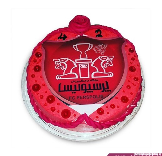 کیک پرسپولیسی - کیک سرور سرخ | کیک آف
