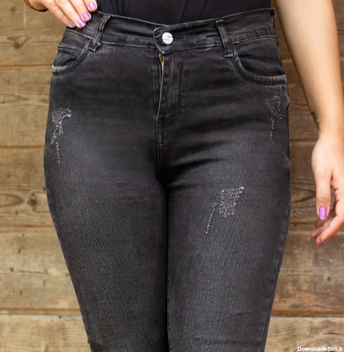 خرید شلوار جین دخترانه ذغالی DM | قيمت امروز : 24 دی | مکس بکس