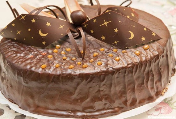 کیک شکلاتی مناسب برای کیک تولد مردانه