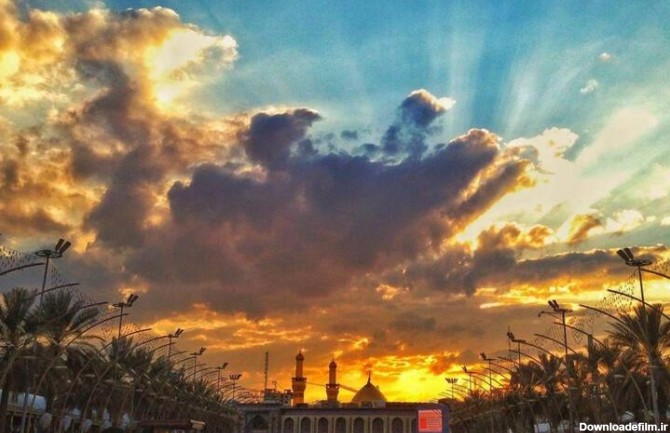 عکس/ طلوع زیبای خورشید در کربلا - جهان نيوز