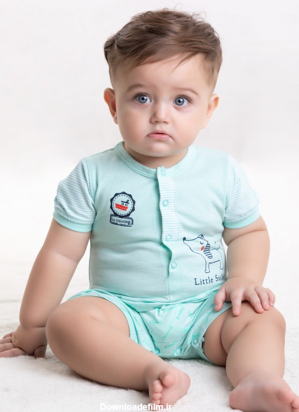 سرهمی شلوارکی نوزادی پسرانه ( 0 تا 9 ماه ) | فروشگاه لباس بچه گانه ...