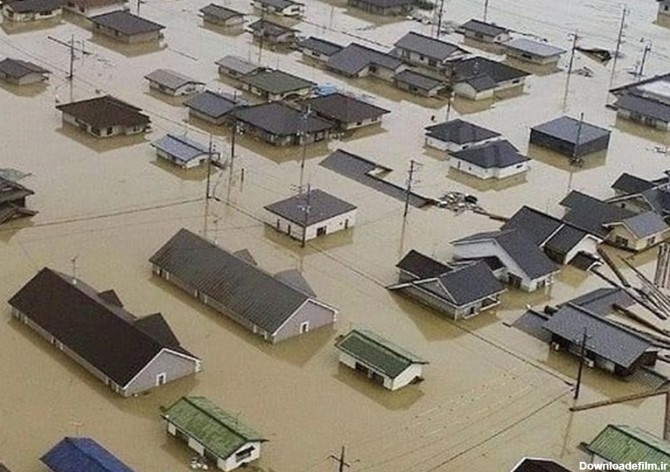 روایت شاهد عینی از مواجهه با سیل و زلزله در ژاپن + عکس - تسنیم