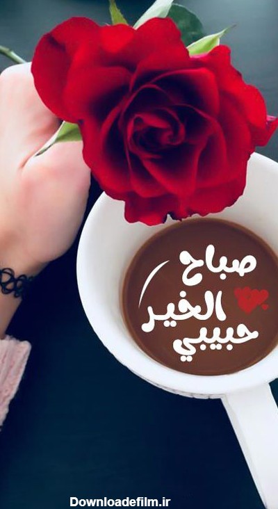 تصاویر صبح بخیر عاشقانه عربی