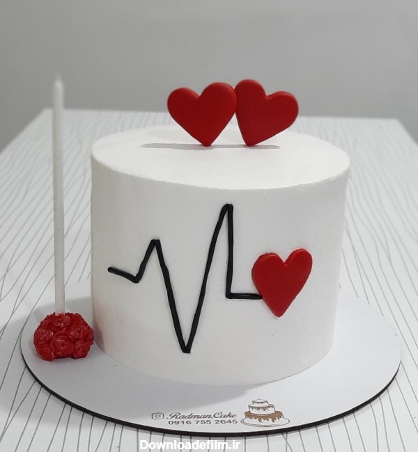 کیک ضربان قلب ?❤ | سرآشپز پاپیون