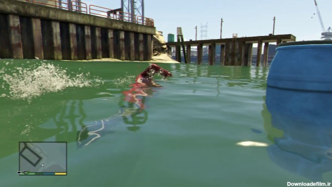 رمز GTA V - شنای سریع