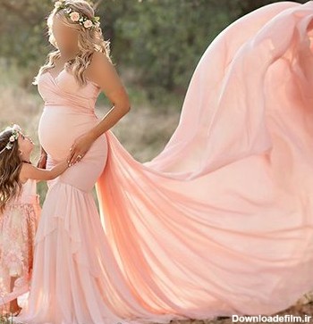 نمونه هایی از مدل لباس بارداری برای عکاسی