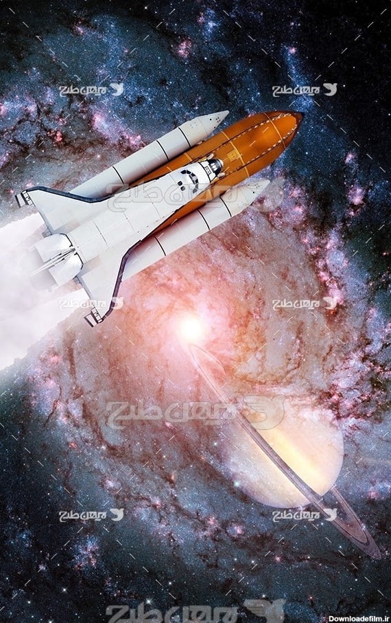 عکس موشک در فضا