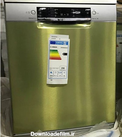 ماشین ظرفشویی بوش 14 نفره نقره سری 4 مدل SMS46GI01B