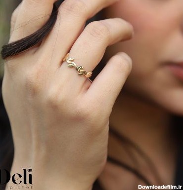 انگشتر طلا زنانه | انگشتر طلا جدید، عکس انگشتر