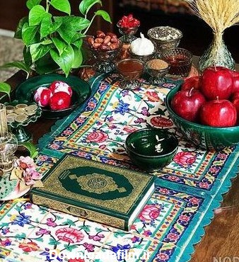 عکس سفره هفت سین طبیعی - عکس نودی