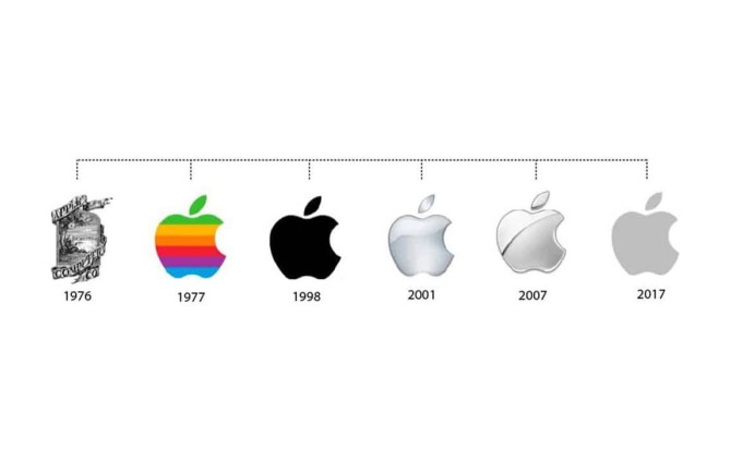 لوگوی اپل چگونه طراحی شده است؟