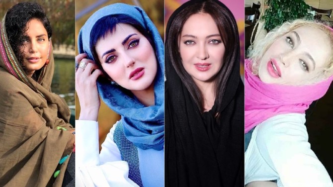 خوشگلترین بازیگران زن ایرانی که چشم رنگی هستن و شهلا؛ خفن ...