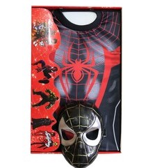 خرید و قیمت خرید لباس مرد عنکبوتی سیاه و قرمز ست کامل از غرفه بیزانه