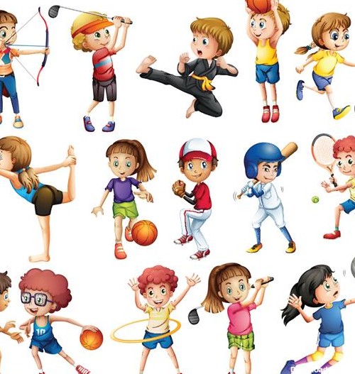 عکس ورزش کودکان با کیفیت بالا